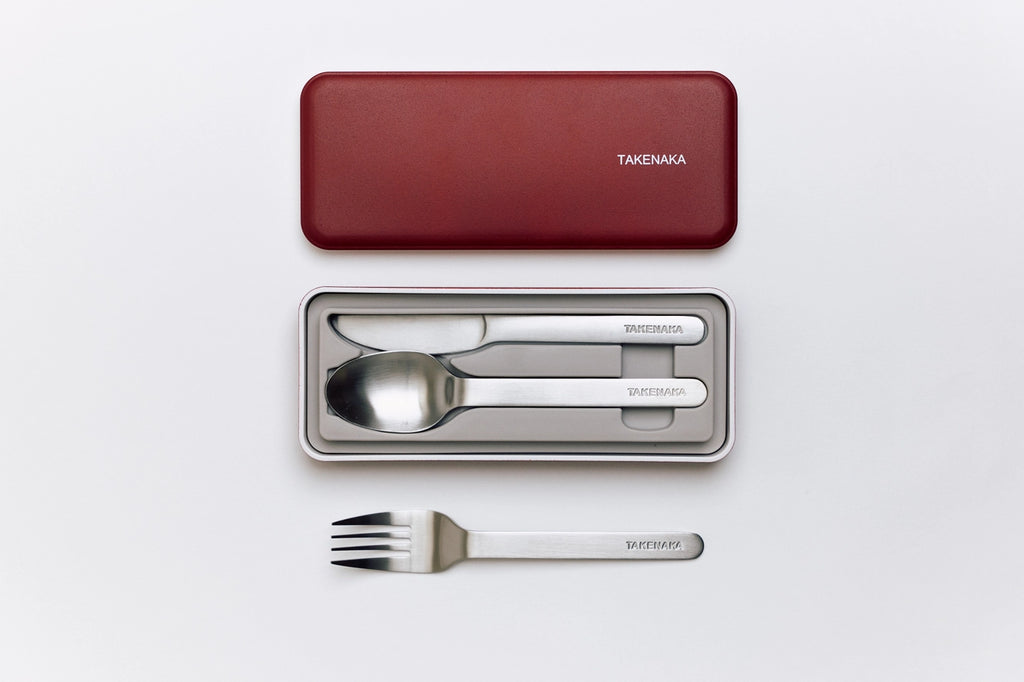 Cutlery Case A Set of Fork, Knife, and Spoon
