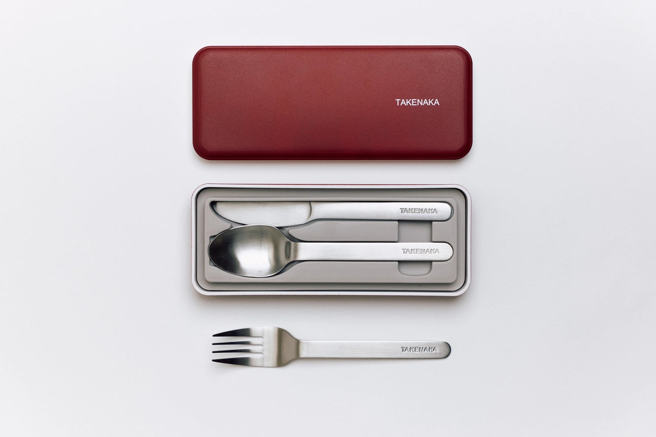 Cutlery Case A Set of Fork, Knife, and Spoon