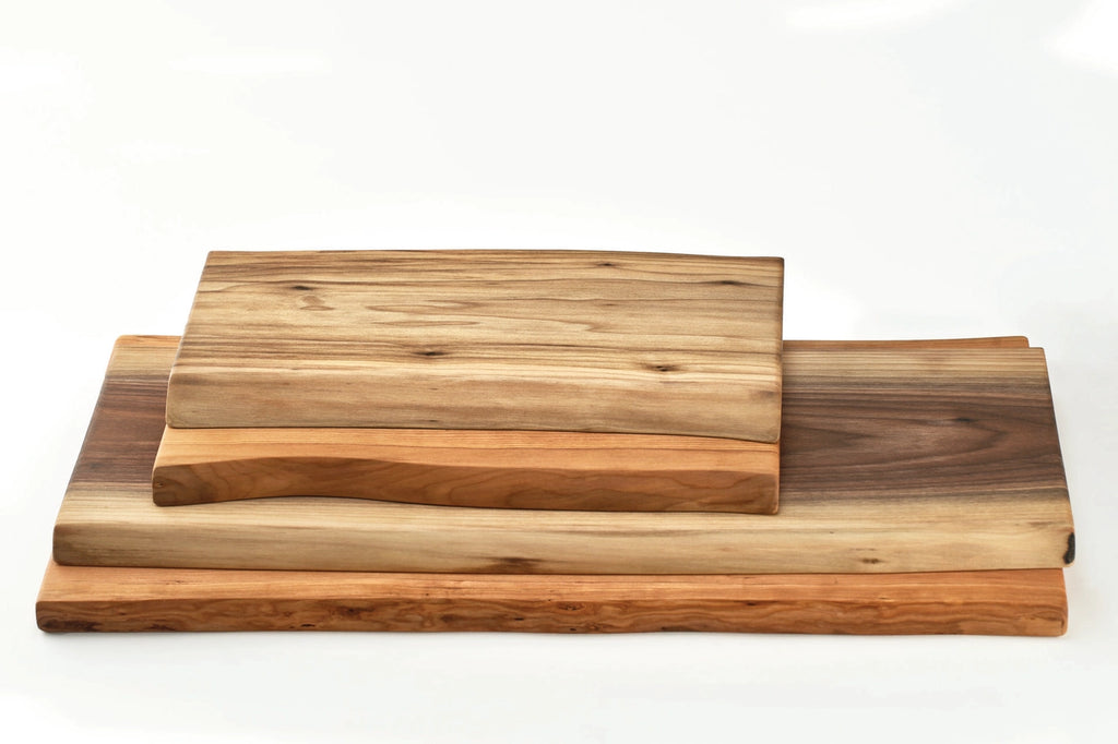 Double Live Edge Cutting and Presentation Boards