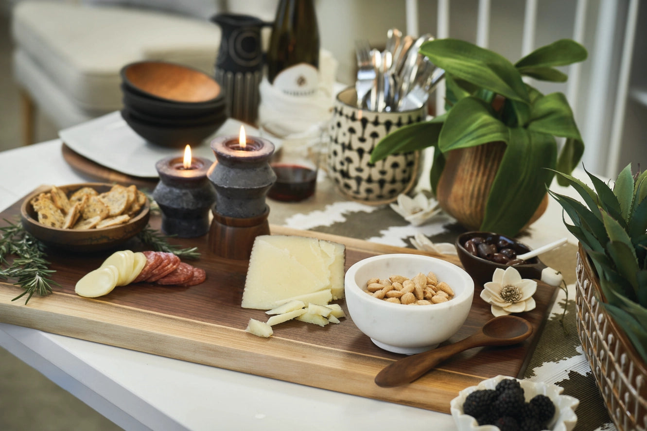 Double Live Edge Cutting and Presentation Boards