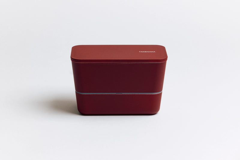 Bento Flat Dual Box | 33.8oz | Plant-Based Plastic
