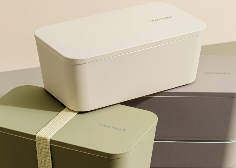 Bento Flat Dual Box | 33.8oz | Plant-Based Plastic