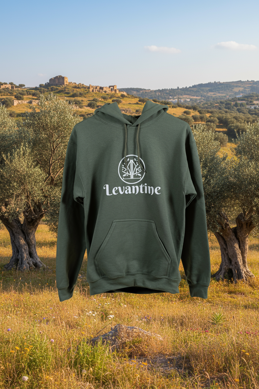 Levantine Official Hoodie -  Unisex Design, Green