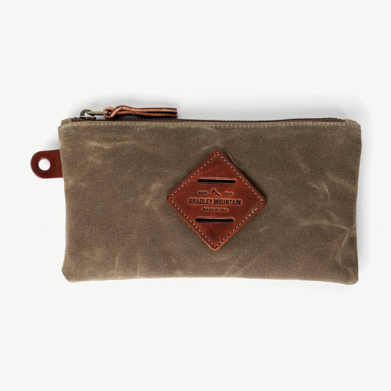 Zip Pouch — Field Tan