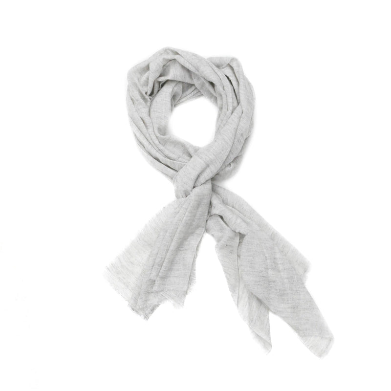 Cashmere Travel Wrap | Light Gray | 80 x 26"