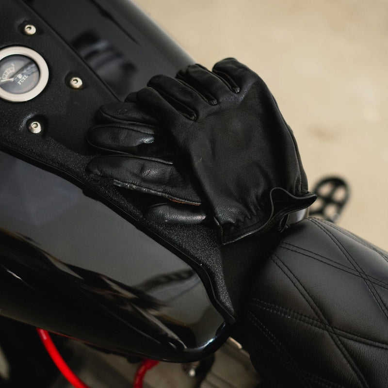 Lion Guard Full Grain Water Buffalo Motorcycle Gloves