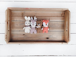 Handmade Crochet Animals | Cotton Amigurumi | 5.5"–10" Tall