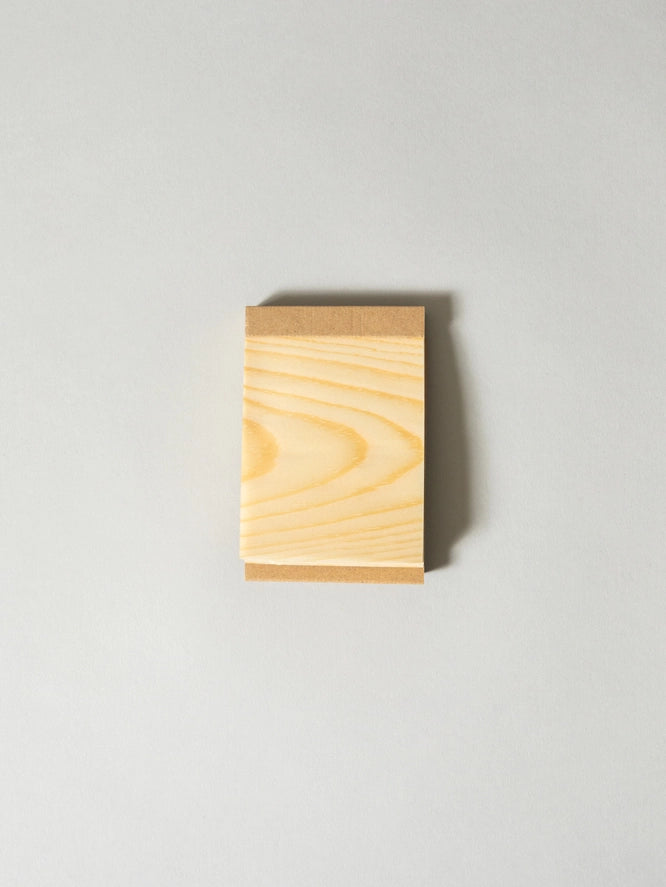 Kizara Japanese Red Pine Memo Pad | Medium 4" x 6"