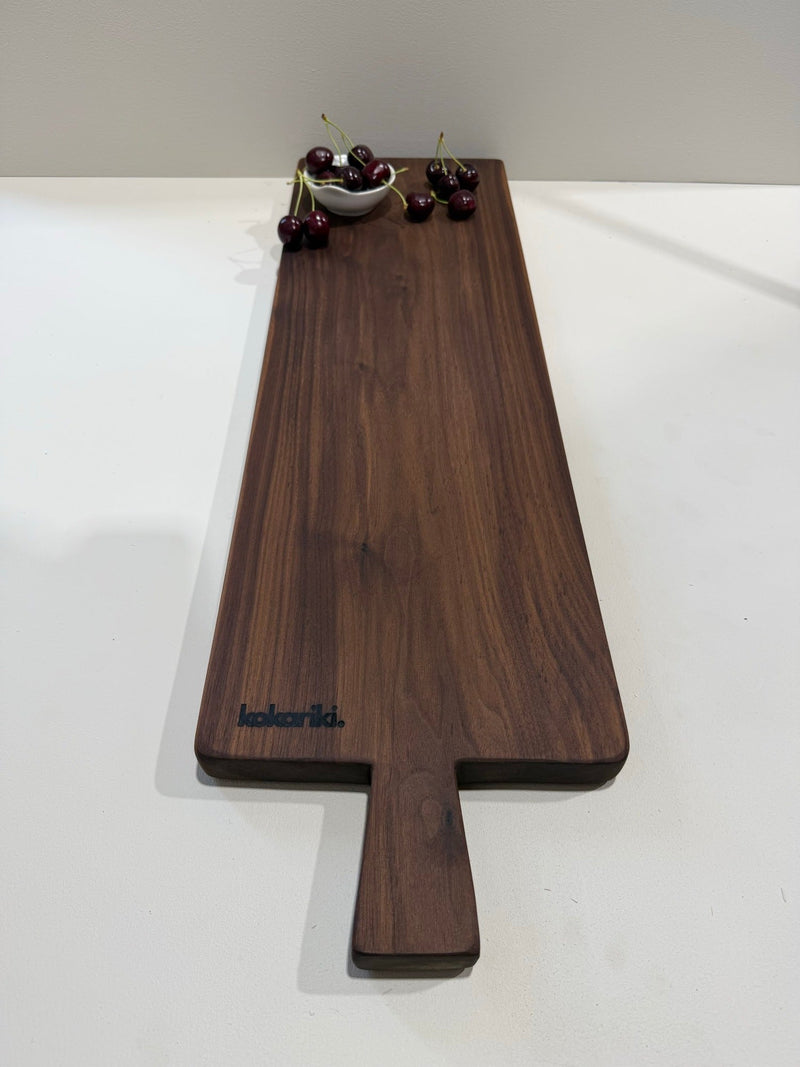 The Plank Serving Board in black walnut — view 3