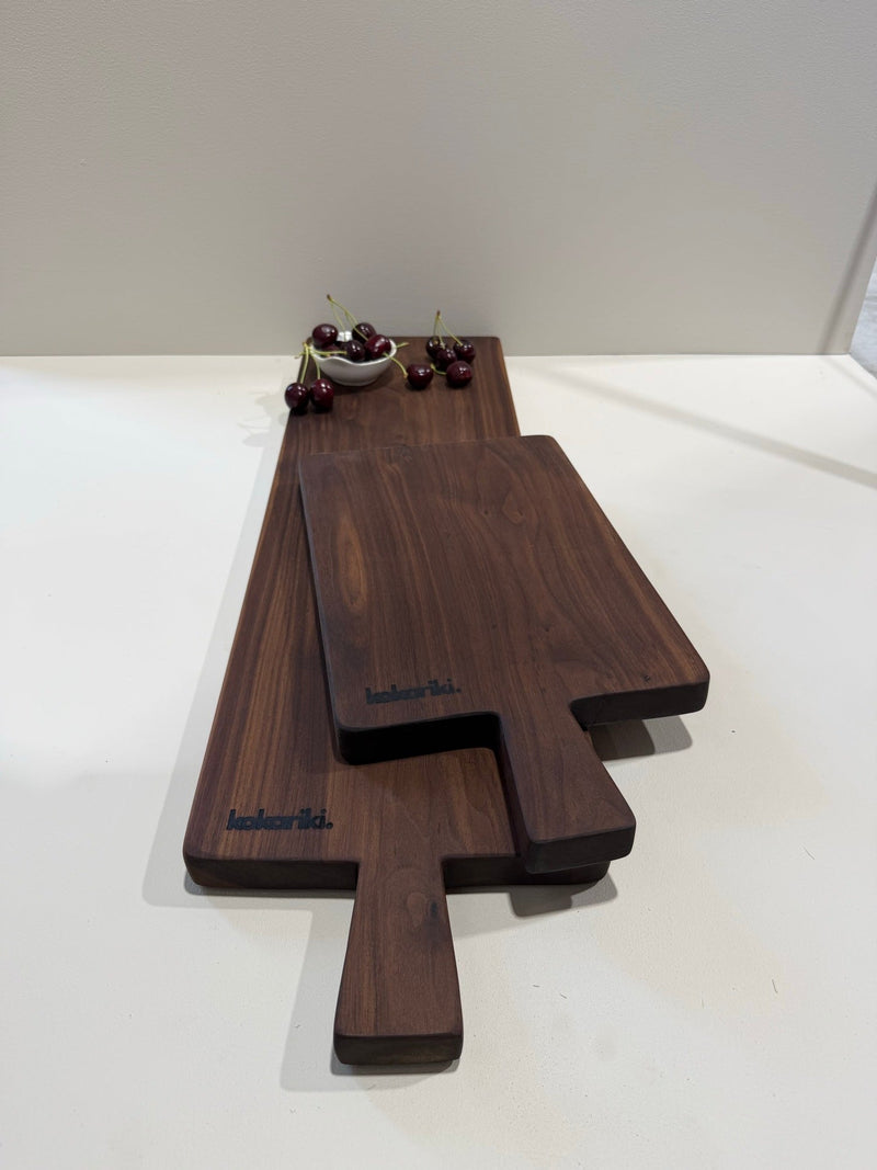 The Plank Serving Board in black walnut — view 4