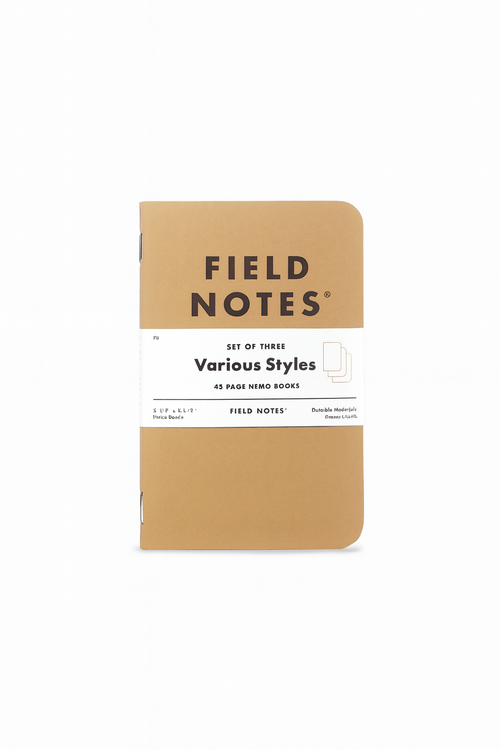 Field Notes Original Kraft memo books — 3-pack