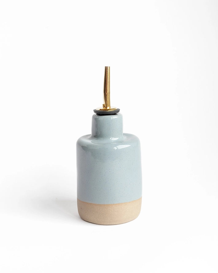 Handmade Ceramic Oil Dispenser | Stoneware | 10–12oz