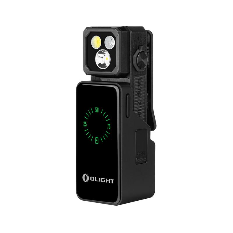 Oclip 2 Ultra Clip Flashlight | 4 Light Modes | 360° Rotation | USB-C
