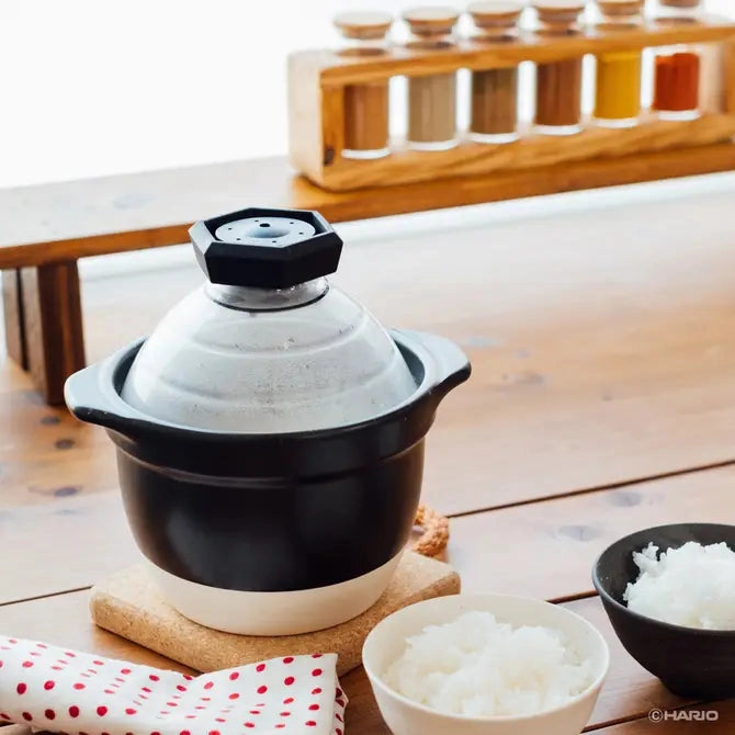 Japanese Banko Ware Ceramic Rice Cooker