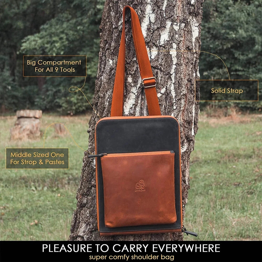 S50X - Deluxe Large Wood Carving Set with Walnut Handles