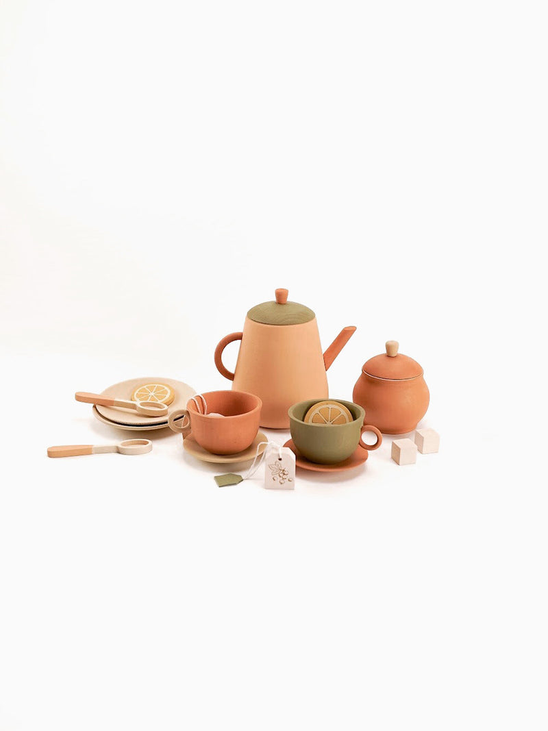 Wooden Tea Set | 19 Pieces | SABO Concept