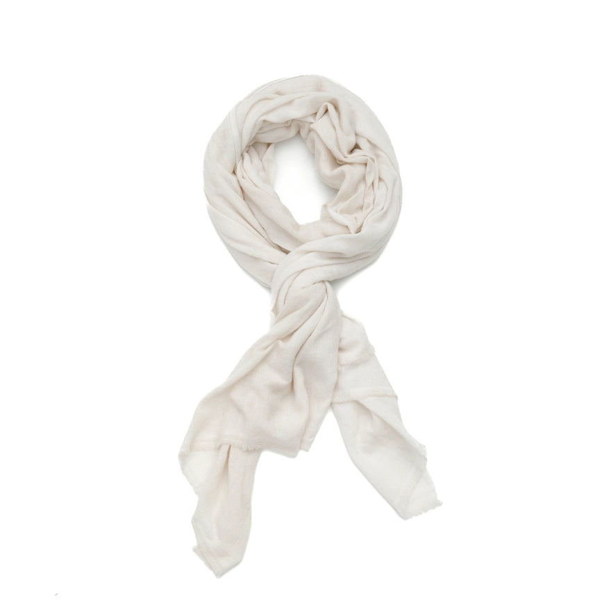 Sand 100% Cashmere Scarf - Softest All-Season Lightweight