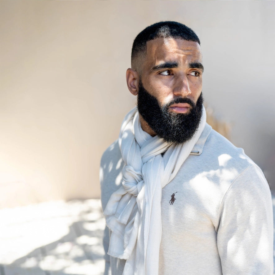 Sand 100% Cashmere Scarf - Softest All-Season Lightweight