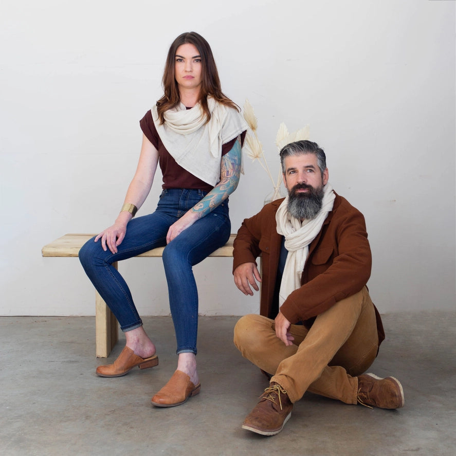 Sand 100% Cashmere Scarf - Softest All-Season Lightweight