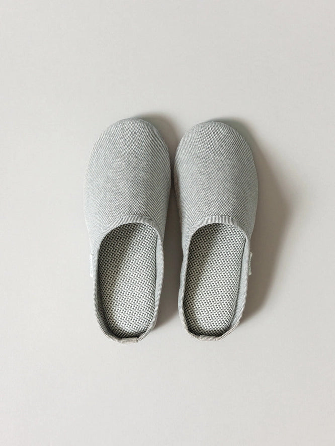 Sasawashi Room Shoes, Grey