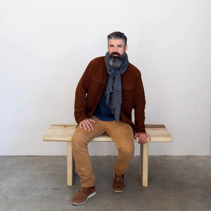 Steely Gray Cashmere Scarf - Lightweight, All-Season Wrap