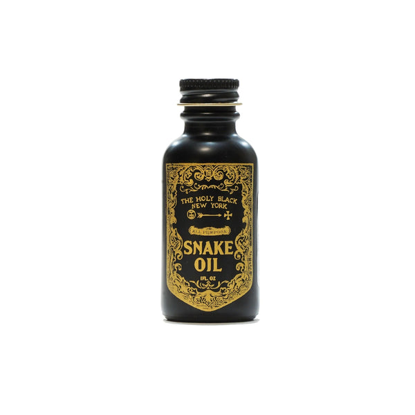 The Holy Black Snake Oil — multi-use grooming oil for beard, hair, and pre-shave