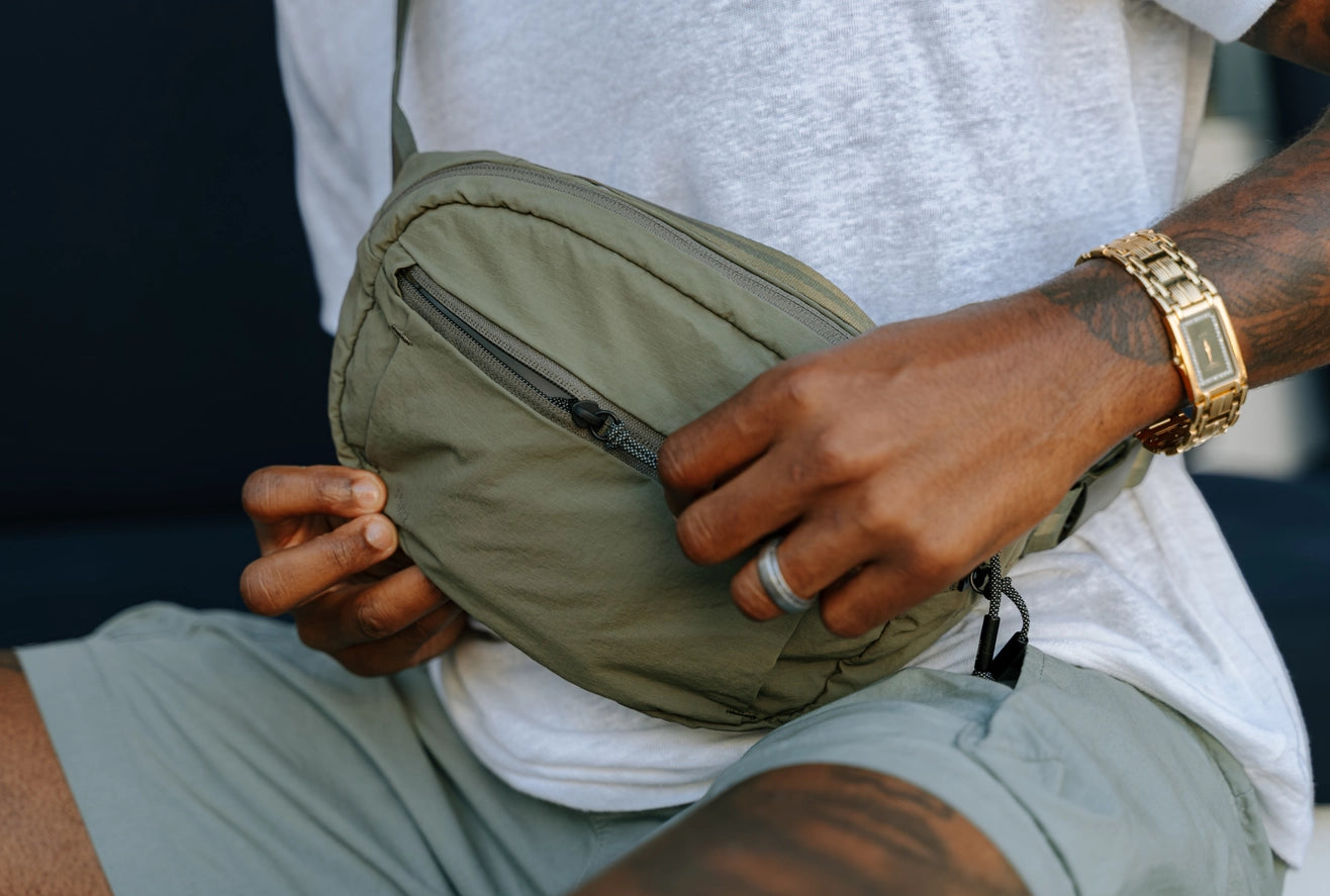 Stash Packable Sling – Convertible Cross-Body/Hip Bag – 4L