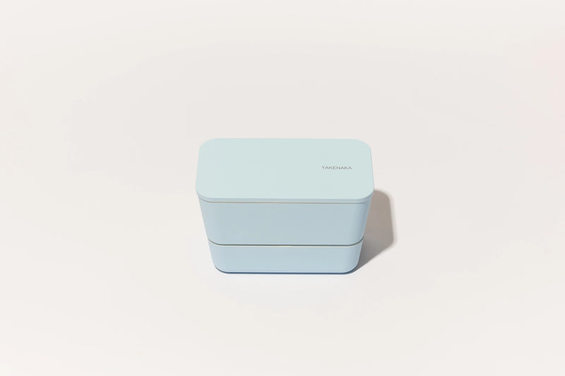 Bento Flat Dual Box | 33.8oz | Plant-Based Plastic