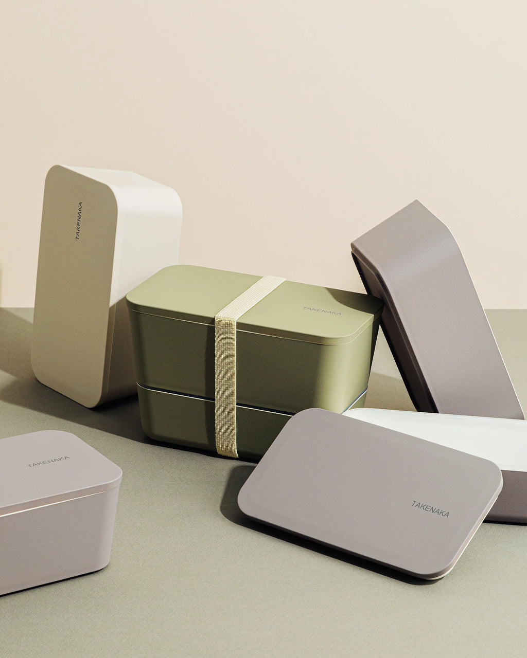 Takenaka Bento Flat Dual Box