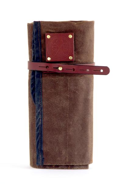 The Orville | Waxed Canvas & Leather Tool Roll