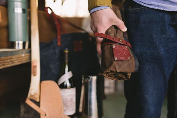 The Orville | Waxed Canvas & Leather Tool Roll