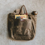 Coal Tote Bag - Waxed Field Tan