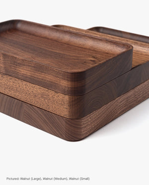 Walnut Valet Tray — Small