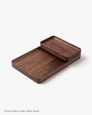 Walnut Valet Tray — Small