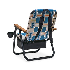Voyager Backpack Chair | Insulated Cooler & Storage | 16" Seat Height