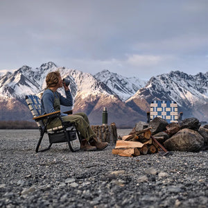 Voyager Backpack Chair | Insulated Cooler & Storage | 16" Seat Height