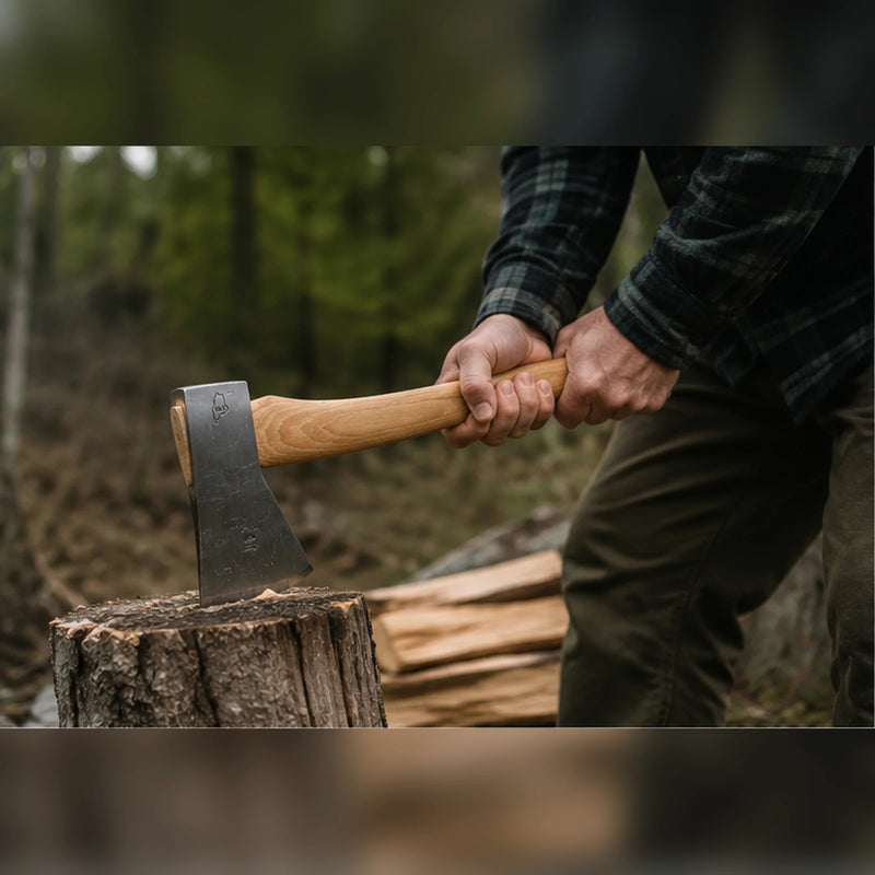 The Voyageur Hudson Bay Axe lifestyle image