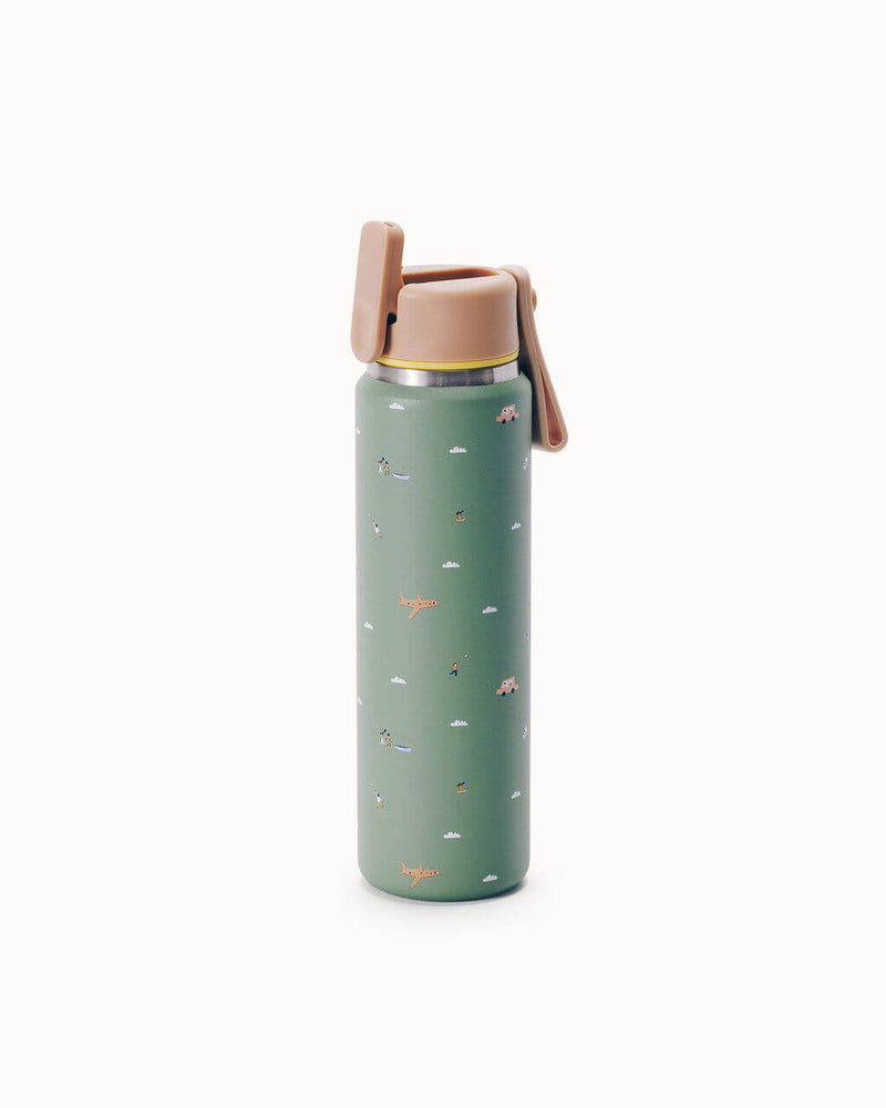 Water Bottle | Coral | 12oz | Flip Spout