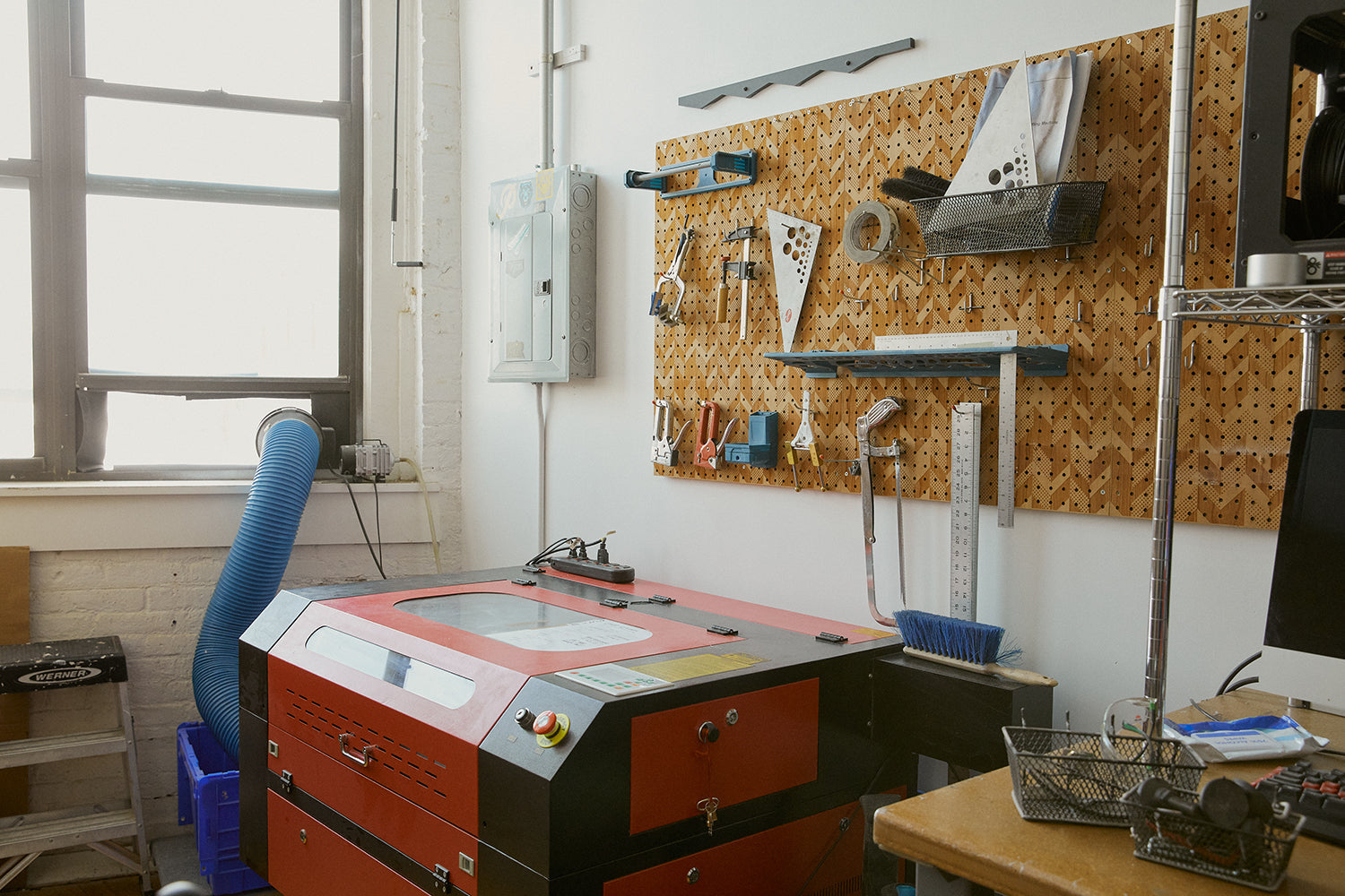 Inside Craighill’s Brooklyn workshop.