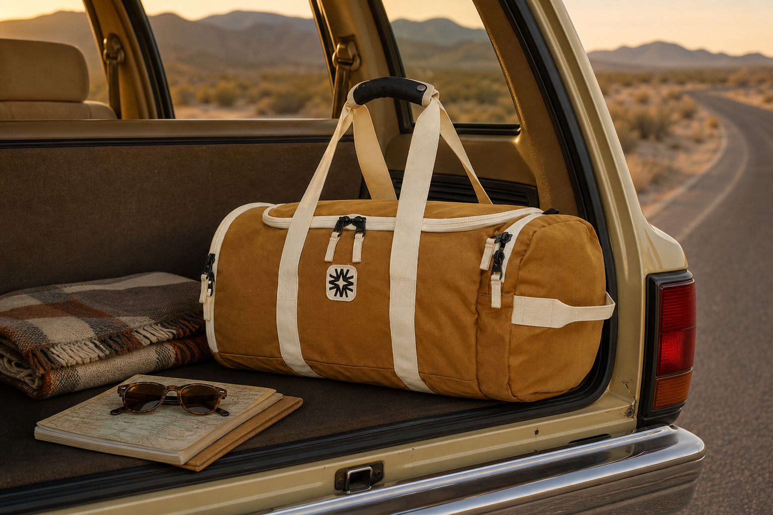 States Duffel Bag in Honey